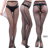 Image of SP&CITY  Fashion Cool Star Printed Fishnet Tights Hollow Out Sexy Mesh Pantyhose Punk Pattern Pantyhose Black Women Tights