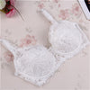 Image of SVOKOR Women Bras Fashion Casual Sexy V-neck Solid Color Chest Pad Lace Sling Nylon Breathable Elasticity Comfortable Women Bras