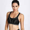 Image of SYROKAN Women's Compression Racerback Adjustable High Impact Running Sports Bra (size smaller than normal)