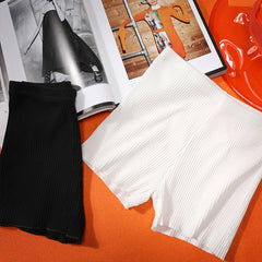 Samstree Women Safety Shorts Pants Seamless High Waist Panties Seamless Anti Emptied Boyshorts Pants Girls Slimming Underwear