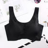 Image of Seamless Active Bras for Women Comfort Vest Tops Wireless Bra with Pads Sleeping Underwear Female
