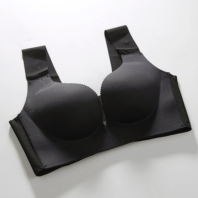 Seamless Bras For Women Sexy Push Up Lingerie Plus Size Sleeping Bra XL Wireless Bralette Brassiere Underwear #D