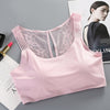 Image of Seamless Bras For Women Sexy Push Up Lingerie Plus Size Sleeping Bra XL Wireless Bralette Brassiere Underwear #D