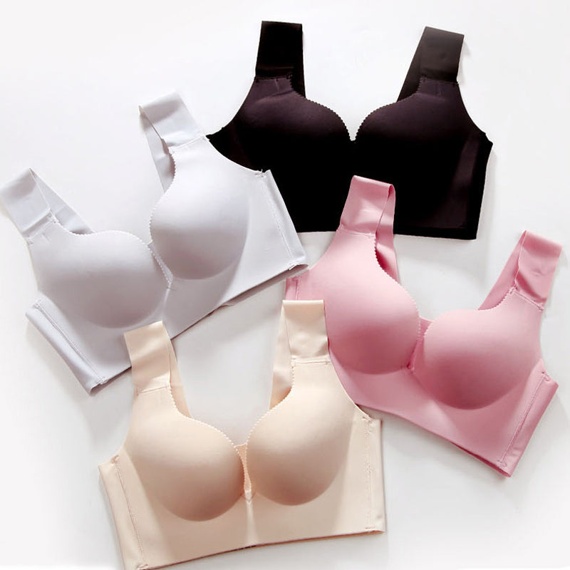 Seamless Bras For Women Sexy Push Up Lingerie Plus Size Sleeping Bra XL Wireless Bralette Brassiere Underwear #D