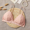 Image of Sexy Beauty Back Bra Deep V-Neck Solid Tube Top Summer Women Seamless Tank Top Underwear