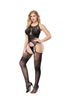 Image of Sexy Bodystockings Lingerie Erotic fishnet stockings Bodysuit Pantyhose crotchless mesh Slim Transparent gauze underwear