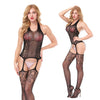 Image of Sexy Bodystockings Lingerie Erotic fishnet stockings Bodysuit Pantyhose crotchless mesh Slim Transparent gauze underwear