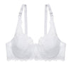 Image of Sexy Bra Women Lace Bras B C Cup Floral Brassiere Deep V Underwear 34-44 Plus Size Bralette Underwire Bra Female Lingerie New