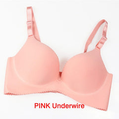 Sexy Deep U Cup Bras For Women Push Up Lingerie Seamless Bra Bralette Backless Bras Intimates Underwear Hot
