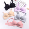 Image of Sexy Deep U Cup Bras For Women Push Up Lingerie Seamless Bra Wire Free Bralette Backless Plunge Intimates Female Underwear