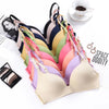 Image of Sexy Deep V Cup Bras For Women Push Up Lingerie Seamless Bra Set Wire Free Bralette Backless Intimates Female Underwear Sets