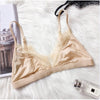 Image of Sexy Floral Lace Bra For Women Adjusted Straps Female Lingerie Comfortable breathable Soft Bralette Thin Seamless underwear bras