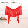 Image of Sexy Full Hasp Garter Belt for Women 3 Step Waist Adjustable Hasp Ultrathin Lace Top Sheer Thigh High Silk Stockings Pantyhose