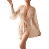 Image of Sexy Honeymoon Lingerie Babydoll Teddy Women Night Club Dress Transparent Floral Cosplay Bridal Lingerie