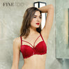 Image of Sexy Lace Bra Fashion Racerback Floral Bras For Women B C Cup Underwire Lingerie Bralette Female Bow Brallete Brassiere 36 42