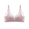 Image of Sexy Lace Bra Set Women Push Up Bra Lingerie Set Ultra-thin Panties Wire Free Bralette Soft Brassiere Underwear Set #D