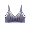 Image of Sexy Lace Bra Set Women Push Up Bra Lingerie Set Ultra-thin Panties Wire Free Bralette Soft Brassiere Underwear Set #D