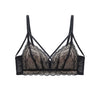 Image of Sexy Lace Bra Set Women Push Up Bra Lingerie Set Ultra-thin Panties Wire Free Bralette Soft Brassiere Underwear Set #D