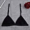 Image of Sexy Lace Bra Thin Transpant Seamless Bra Unlined Lingerie Bralette Backless Bra for Women Underwear Intimates Brassiere Summer