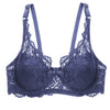 Image of Sexy Lace Bra for Women Push Up Bras Straps Adjustment Lingerie Female Underwear Ladies Underwire Brassiere Big Plus Size 36-44