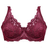 Image of Sexy Lace Bra for Women Push Up Bras Straps Adjustment Lingerie Female Underwear Ladies Underwire Brassiere Big Plus Size 36-44