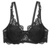 Image of Sexy Lace Bra for Women Push Up Bras Straps Adjustment Lingerie Female Underwear Ladies Underwire Brassiere Big Plus Size 36-44