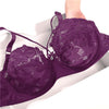 Image of Sexy Lace Bras For Women Fashion Strappy Plus Size Bra Ultra-thin Lingerie C D Cup Brassiere Female Underwear Big Size Bralette