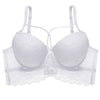 Image of Sexy Lace Bras For Women Fashion Strappy Plus Size Bra Ultra-thin Lingerie C D Cup Brassiere Female Underwear Big Size Bralette