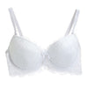 Image of Sexy Lace Floral Bra Adjusted Straps Sheer Bra Women Padded Lingerie Brassiere