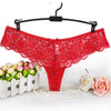 Image of Sexy Lace Panties Bowtie Panties Female Floral Lace Women Lingerie Breathable Briefs Low Waist Transparent Underwear 1/2pcs