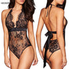 Image of Sexy Lingerie Backless Latex Lace Babydoll Open Crotch Underwear Black Lingerie Rhinestone Bra Straps Extenders Shoulder Cross