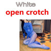 Image of Sexy Lingerie Hot O Neck Oily Stockings Tights For Women Sexy Pantyhose Open Crotch Bodystocking 8D Thin lingerie bodysuit