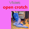 Image of Sexy Lingerie Hot O Neck Oily Stockings Tights For Women Sexy Pantyhose Open Crotch Bodystocking 8D Thin lingerie bodysuit