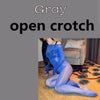 Image of Sexy Lingerie Hot O Neck Oily Stockings Tights For Women Sexy Pantyhose Open Crotch Bodystocking 8D Thin lingerie bodysuit