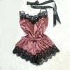 Image of пижама Sexy Lingerie Women Silk Lace Sleepwear set lingerie sexy 2020 Girl Sexy Set Fashion Lace Lingerie Temptation Babydoll