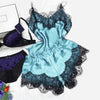 Image of пижама Sexy Lingerie Women Silk Lace Sleepwear set lingerie sexy 2020 Girl Sexy Set Fashion Lace Lingerie Temptation Babydoll