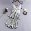 Image of пижама Sexy Lingerie Women Silk Lace Sleepwear set lingerie sexy 2020 Girl Sexy Set Fashion Lace Lingerie Temptation Babydoll