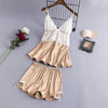 Image of пижама Sexy Lingerie Women Silk Lace Sleepwear set lingerie sexy 2020 Girl Sexy Set Fashion Lace Lingerie Temptation Babydoll
