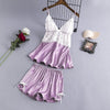 Image of пижама Sexy Lingerie Women Silk Lace Sleepwear set lingerie sexy 2020 Girl Sexy Set Fashion Lace Lingerie Temptation Babydoll