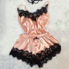 Image of пижама Sexy Lingerie Women Silk Lace Sleepwear set lingerie sexy 2020 Girl Sexy Set Fashion Lace Lingerie Temptation Babydoll