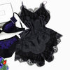 Image of пижама Sexy Lingerie Women Silk Lace Sleepwear set lingerie sexy 2020 Girl Sexy Set Fashion Lace Lingerie Temptation Babydoll
