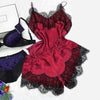 Image of пижама Sexy Lingerie Women Silk Lace Sleepwear set lingerie sexy 2020 Girl Sexy Set Fashion Lace Lingerie Temptation Babydoll