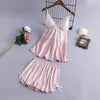 Image of пижама Sexy Lingerie Women Silk Lace Sleepwear set lingerie sexy 2020 Girl Sexy Set Fashion Lace Lingerie Temptation Babydoll
