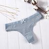 Image of Sexy Lingerie Women's Cotton G-String Thong Panties String Underwear Women Briefs Pants Intimate Ladies Low-Rise Dropshipping