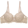 Image of Sexy Push Up Bra B C Cup Lace Bras For Women Bra Adjustment Lingerie Female Bralette Underwear Ladies Big Plus Size Brassiere