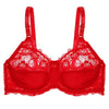 Image of Sexy Push Up Bra B C Cup Lace Bras For Women Bra Adjustment Lingerie Female Bralette Underwear Ladies Big Plus Size Brassiere