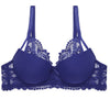 Image of Sexy Push Up Bra B C Cup Lace Bras For Women Bra Adjustment Lingerie Female Bralette Underwear Ladies Big Plus Size Brassiere