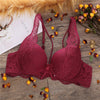 Image of Sexy Push Up Bra Lingerie Femme Transparent Seamless Wireless Bra Intimates Lace Bralette Brassiere Crop Top Bras For Women