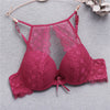 Image of Sexy Push Up Bra Lingerie Femme Transparent Seamless Wireless Bra Intimates Lace Bralette Brassiere Crop Top Bras For Women