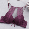 Image of Sexy Push Up Bra Lingerie Femme Transparent Seamless Wireless Bra Intimates Lace Bralette Brassiere Crop Top Bras For Women